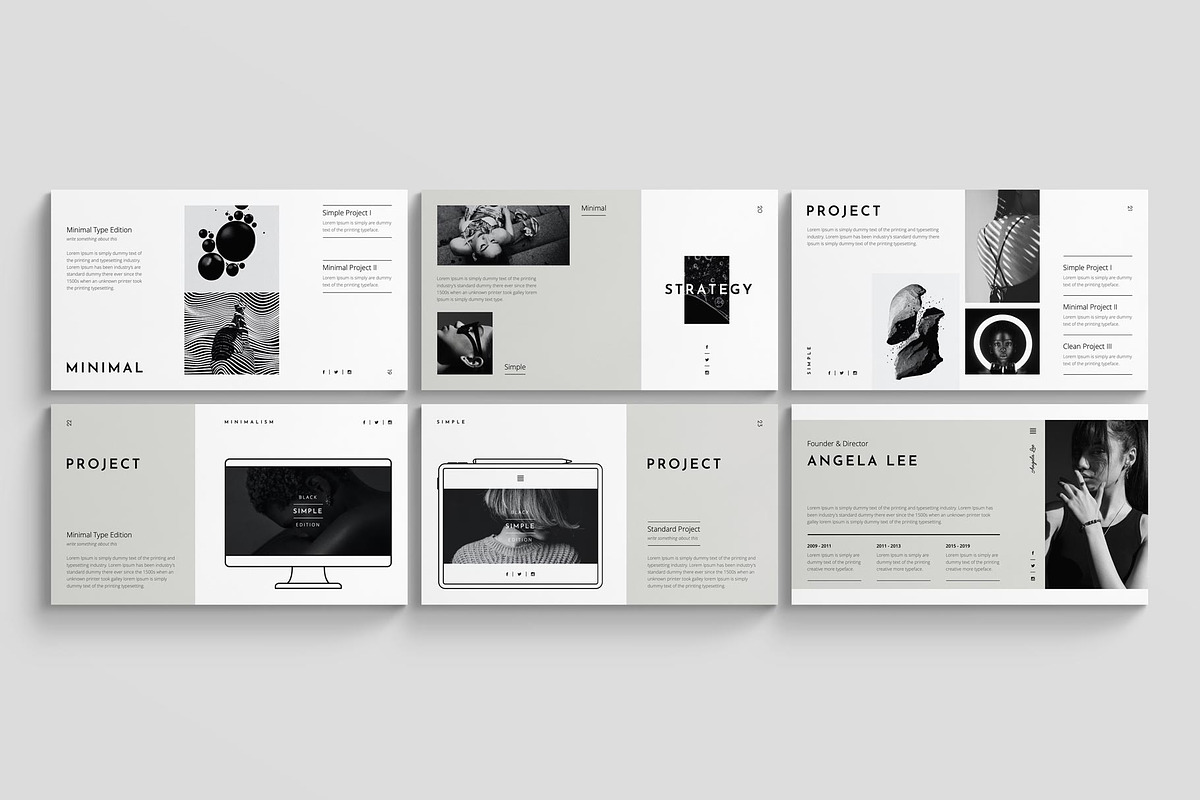 Strategy Presentation Template, a Presentation Template by E-Type (Photo 6 of 10)