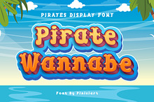 Pirate Wannabe – Display Font