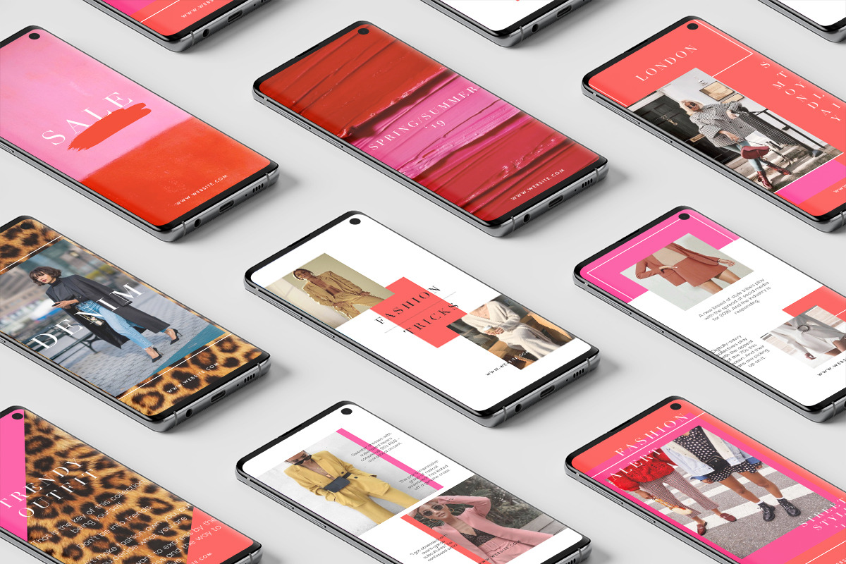 ANIMATED Fashion Instagram Stories, a Social Media Template by Dorondo.Art (Photo 2 of 3)