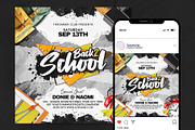 Back To School Flyer Template, a Flyer Template by Tarommir (Thumbnail 2 of 3)
