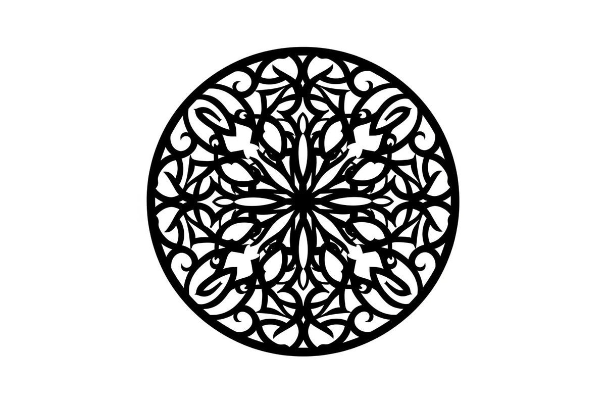 Mandala Circle Ornament Vector Bundl, an Illustration by Gaye Art (Photo 16 of 51)