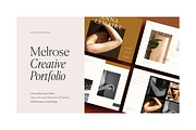 Melrose – Creative Portfolio, a Brochure Template by Studio Standard (Thumbnail 1 of 13)
