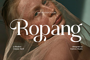 Ropang Modern Classic Serif Font, a Serif Font by Vadovastd (Thumbnail 1 of 7)