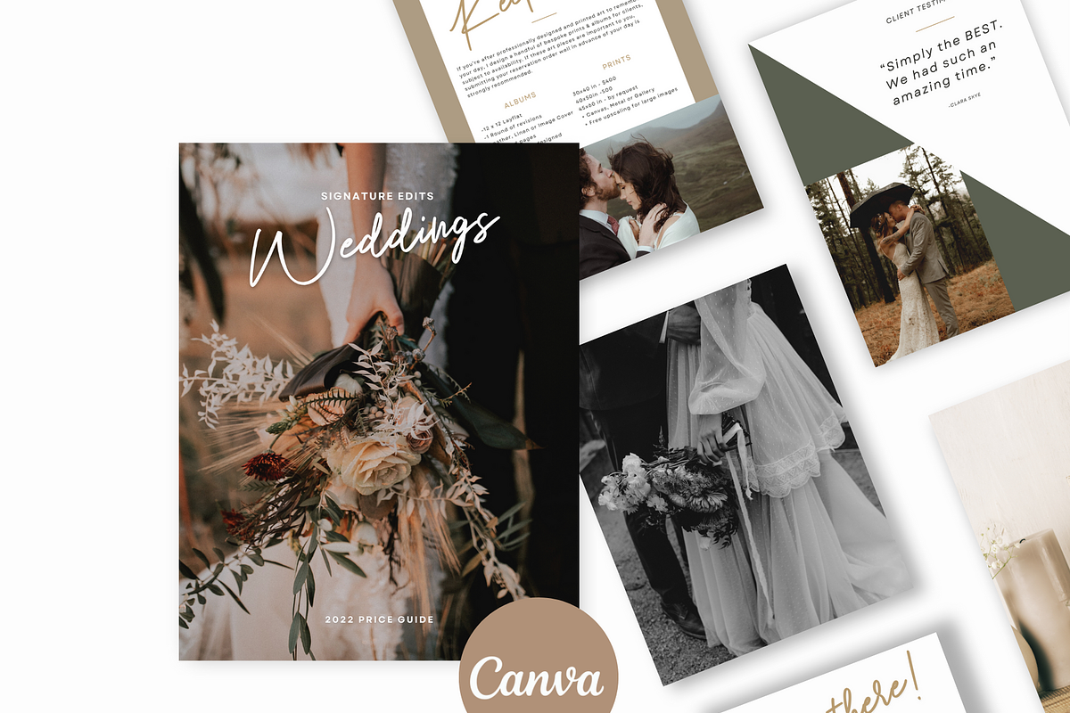 CLASSIC Wedding Photography Guide, a Magazine Template by Signature Edits (Photo 1 of 11)