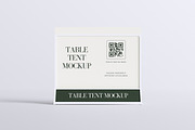 Table Tent Mockup, an Advertising Mockup by Twins_studio926 (Thumbnail 2 of 5)