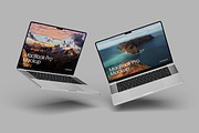 Laptop Mockup, a Mac Mockup by SimpangGraphics (Thumbnail 8 of 9)