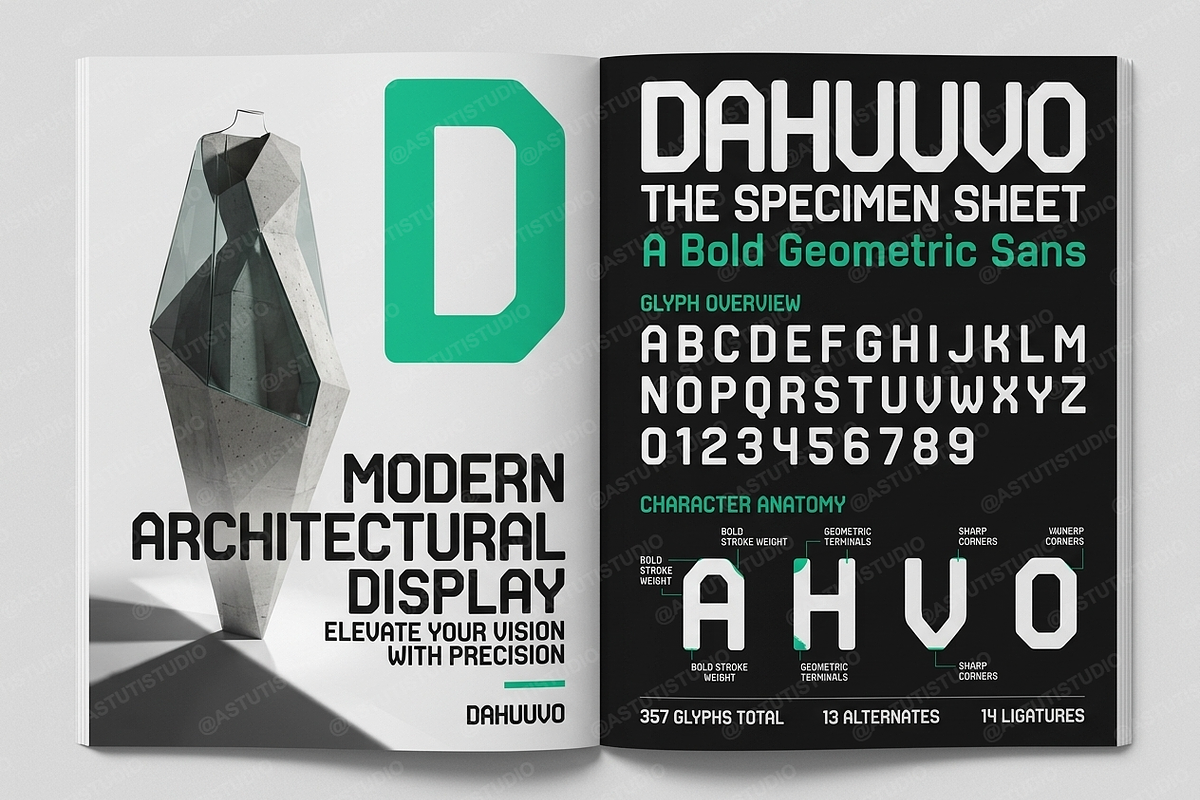 Dahuvo | Elegant Contemporary Serif, a Serif Font by Astuti Studio (Photo 7 of 25)