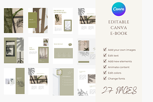 E-book Canva Template