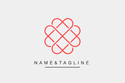 Elegant abstract monogram template, a Branding & Logo Template by WORAKAMON Design Studio (Thumbnail 2 of 5)