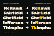 Revan Bright - Heavy Playful Sans, a Sans Serif Font by Mbonster Design Studio (Thumbnail 13 of 16)