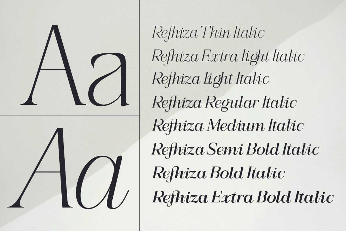 Refhiza, a Serif Font by TM Type (Photo 4 of 12)