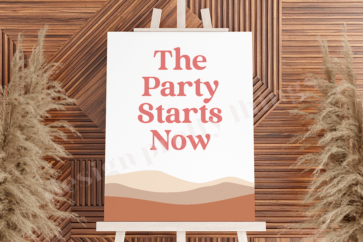 Desert Bachelorette Suite Template, a Templates & Theme by designprettythings (Photo 4 of 5)