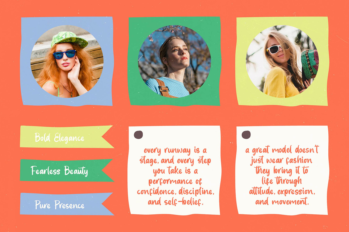 Peace Home Sticky Notes & Quotes, a Script Font by Letterena Studios Script (Photo 7 of 10)