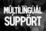 Black Writing - Condensed Sans Serif, a Sans Serif Font by Pian45 Studio (Thumbnail 5 of 8)