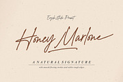 Honey Marlone - Natural Font, a Handwritten Font by ErgibiStudio (Thumbnail 1 of 10)
