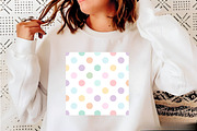 Pastel Polka Dot Seamless Patterns, a Pattern Graphic by SVGArt (Thumbnail 7 of 9)