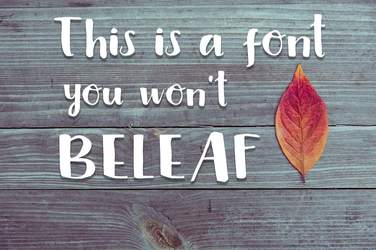 Knotty Ink Font preview 2