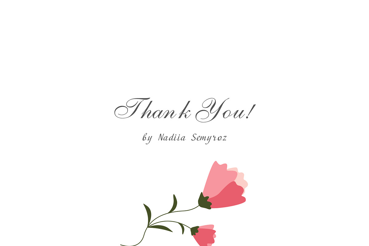 Pink Tulip Seamless Patterns Pack, a Pattern Graphic by Nadia Semyroz (Photo 9 of 9)