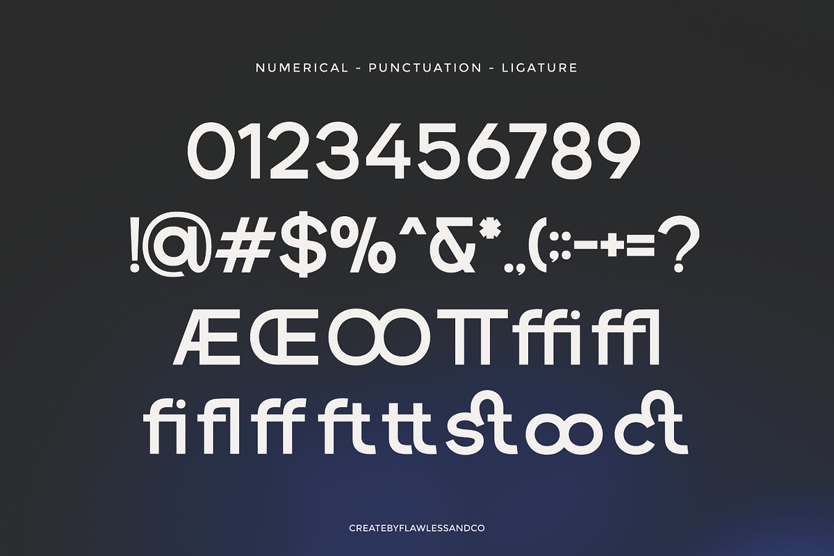 Dectone - Family Sans Serif Font, a Sans Serif Font by Flawless And Co (Photo 9 of 10)