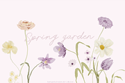 SPRING GARDEN - hand-painted Flowers, a Decorative Illustration by Youksy (Thumbnail 2 of 12)