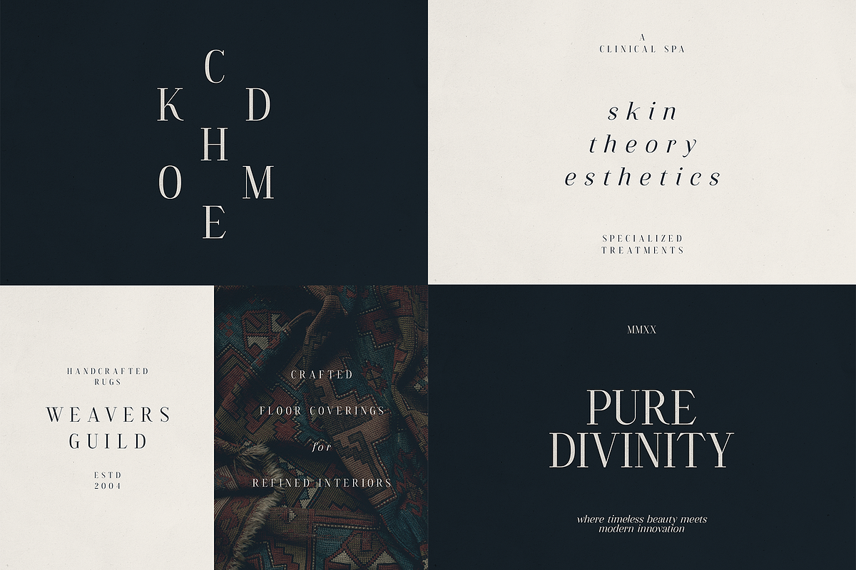 Luxury Serif Collection - 8 Fonts, a Serif Font by Only Fonts (Photo 7 of 12)