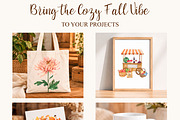 Watercolor Fall Bundle PNG, a Seasonal Illustration by PatternPalette (Thumbnail 7 of 15)