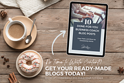 DFY BLOG POSTS FOR BUSINESS COACH, a Templates & Theme by Jennifer Magri Templates (Thumbnail 8 of 8)