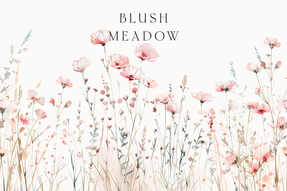 Waterolor Floral Borders Bundle, a Decorative Illustration by Lana Elanor (Photo 25 of 97)