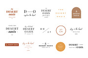 Desert Oasis Modern Canva Logos, a Branding & Logo Template by Forth and Wild (Thumbnail 2 of 6)