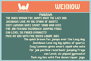 Collect the moment, a Font by weknow (Thumbnail 6 of 8)