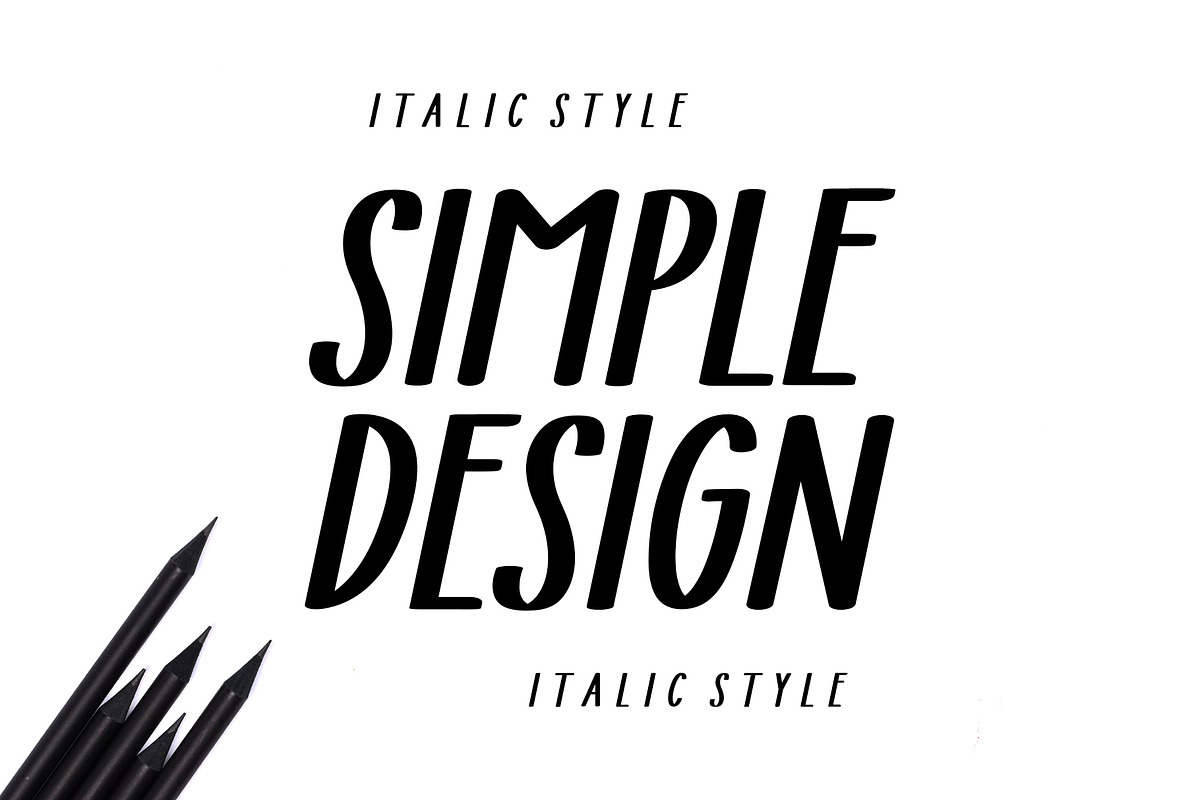 Simple Design, a Handwritten Font by Artkenza (Photo 5 of 8)