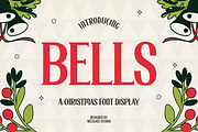 Bells Retro Christmas Font, a Serif Font by GRVS Studio (Thumbnail 1 of 6)