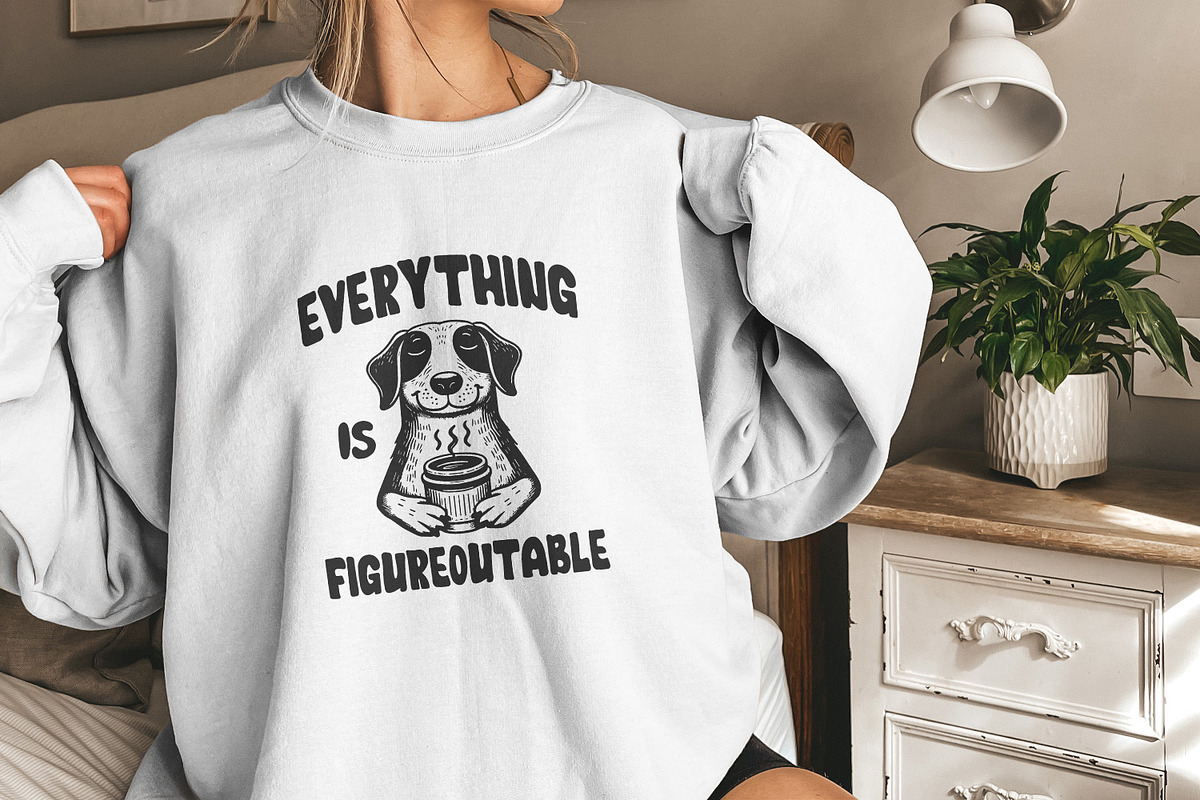 Everything Is Figureoutable PNG, an Illustration by SharpMarketplace (Photo 9 of 9)