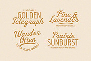 Beacon Revival Vintage Font Duo, a Script Font by Letterhend Studio (Thumbnail 10 of 11)
