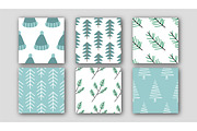 Winter and Christmas Seamless Patter, a Pattern Graphic by fancykeith (Thumbnail 3 of 4)