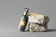 Dark Plastic Cosmetic Mockup Bundle, a Cups & Container Mockup by pmvch (Thumbnail 59 of 111)
