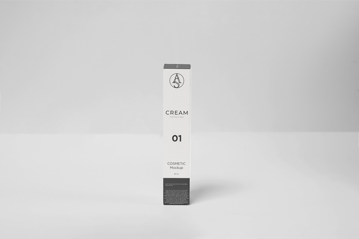 Cosmetic Tube & Packaging Mockup, a Packaging Mockup by Assyat (Photo 7 of 9)