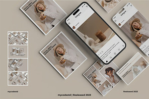 Social Media Post Mockup, an Advertising Mockup by zpackcreative