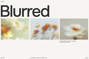 FLORET Blur Flower Backgrounds, a Background Graphic by Aesthetic Eye (Thumbnail 7 of 19)