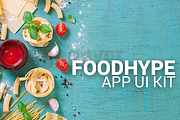 FoodHype | App UI Kit, an UI Kit Template by Saif71 - Shop (Thumbnail 2 of 11)