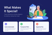 Insurance Illustration Art Set, a Finance Illustration by Creative Stall (Thumbnail 2 of 9)
