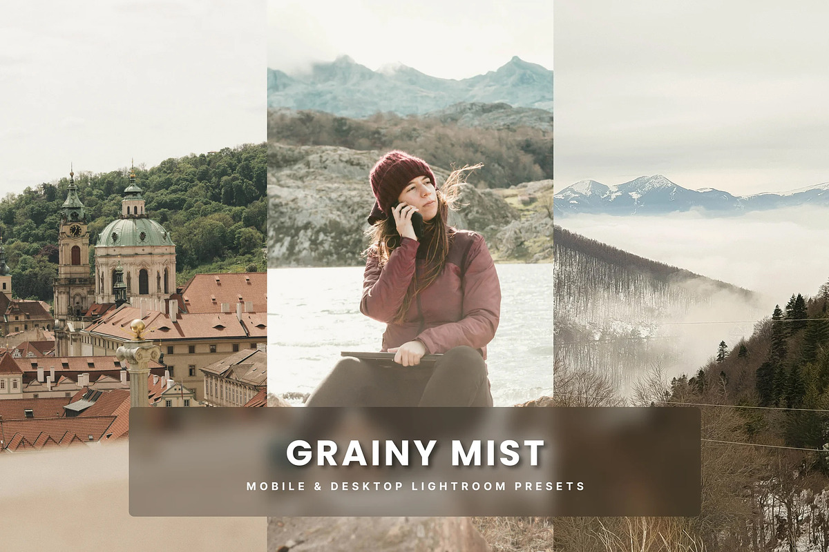 Grainy Mist Lightroom Presets, a Preset Add-On by Brand Earth (Photo 1 of 4)