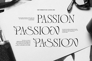 Luxury Charm - Modern Ligature Font