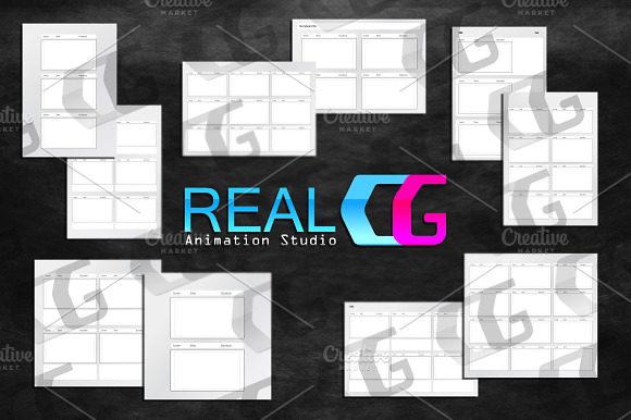 film storyboard template preview 3