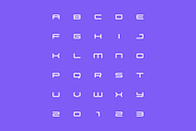 Reesha - Futuristic Font Family, a Handwritten Font by alpercakici (Thumbnail 7 of 14)