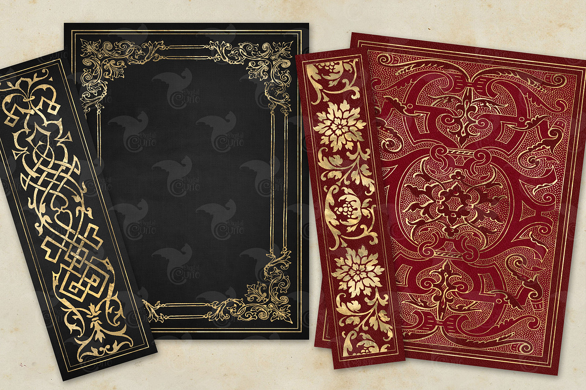 5x7 Ornate Book Covers, a Texture Graphic by Digital Curio (Photo 3 of 6)