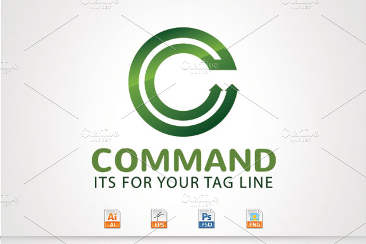 COMMAND, a Branding & Logo Template by stock6design