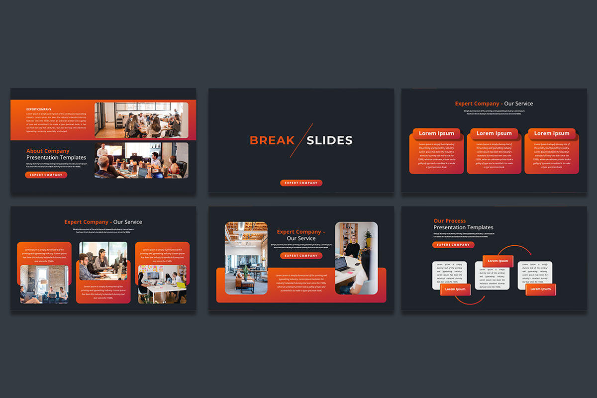 EXPERT COMPANY - PowerPoint Template, a Presentation Template by artchiles_design (Photo 3 of 4)