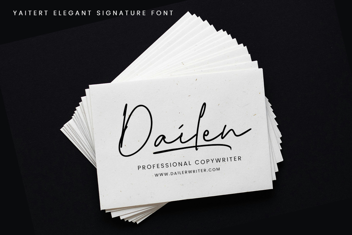 Yaitert, a Handwritten Font by Gatype (Photo 6 of 10)