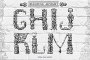 Mechanical alphabet, an Illustration by Steshnikova (Thumbnail 3 of 9)